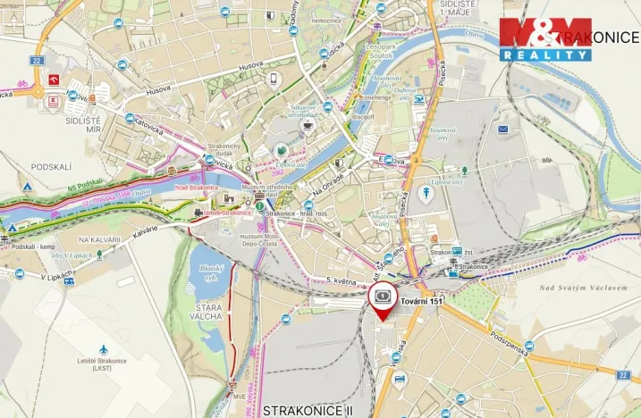 Prodej bytu 2+1, Strakonice, Tovární, 58 m2