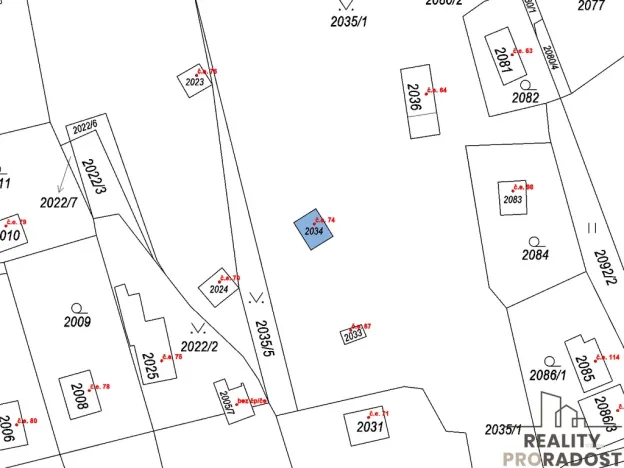 Prodej pozemku pro bydlení, Praha, Na Lhotkách, 4500 m2