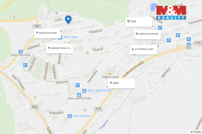 Prodej bytu 4+1, Litvínov - Janov, Luční, 79 m2