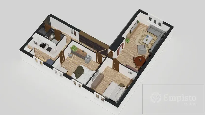 Prodej bytu 3+1, Ostrava, Marie Pujmanové, 77 m2