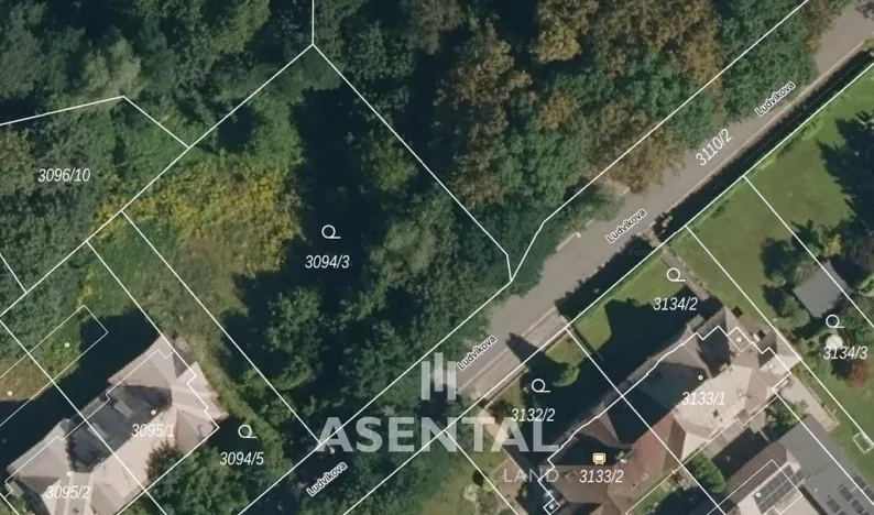 Prodej pozemku, Ostrava - Radvanice, Ludvíkova, 1366 m2