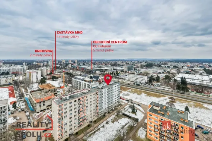 Prodej bytu 3+1, Hradec Králové - Nový Hradec Králové, Mandysova, 77 m2