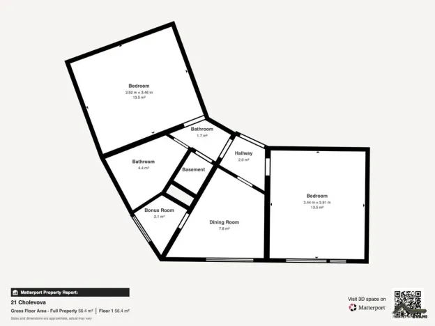 Prodej bytu 2+1, Ostrava, Cholevova, 45 m2