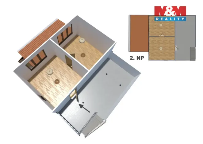 Prodej rodinného domu, Blšany, 92 m2