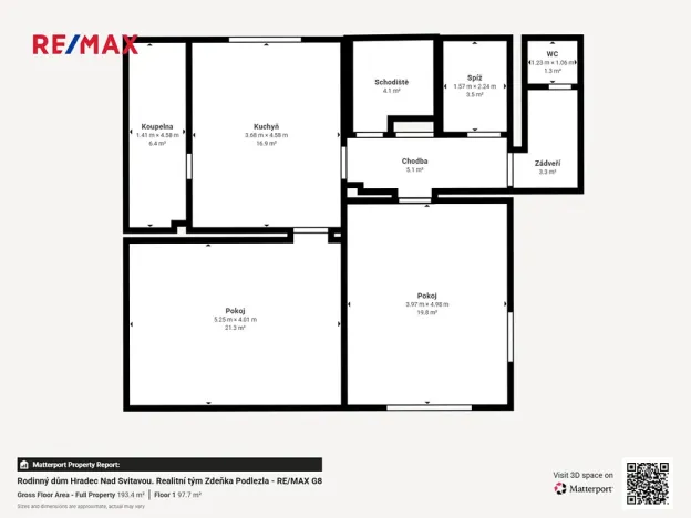 Prodej rodinného domu, Hradec nad Svitavou, 160 m2