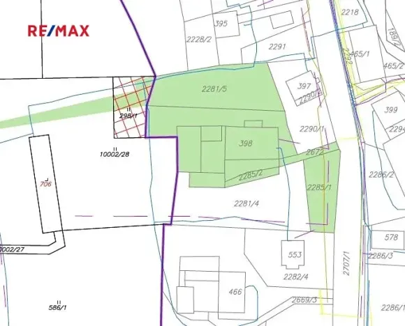Prodej pozemku pro bydlení, Červená Voda, 4074 m2