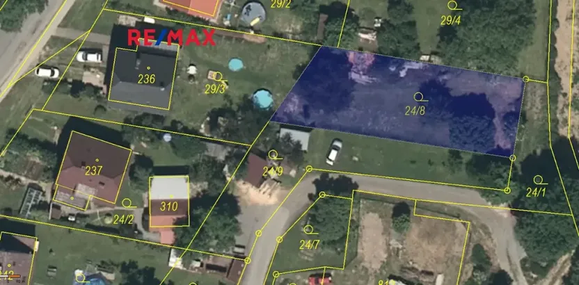 Prodej pozemku pro bydlení, Benátky, 606 m2