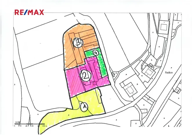 Prodej skladu, Radkov, 38387 m2