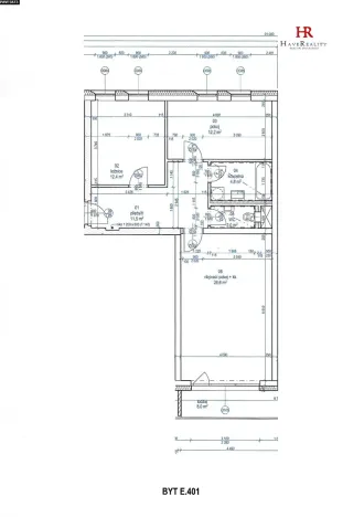 Pronájem bytu 3+kk, Benešov, 102. pluku, 73 m2