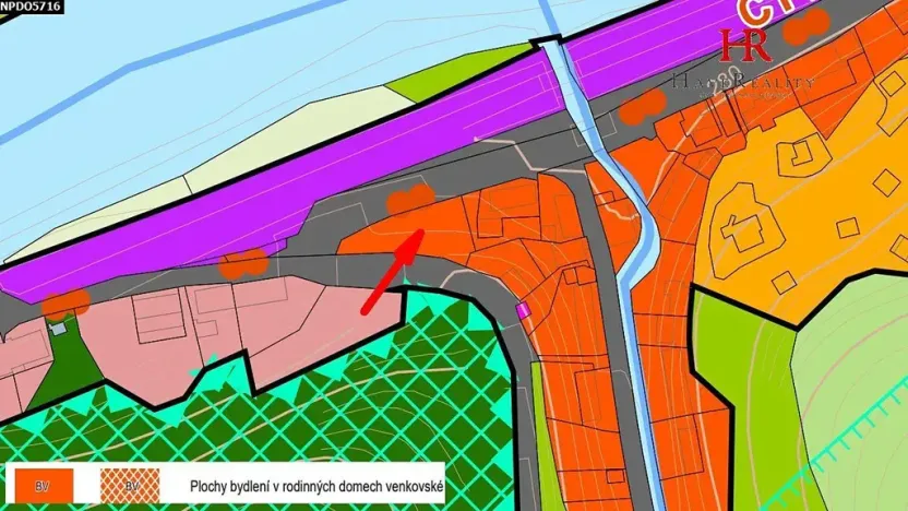 Prodej pozemku pro bydlení, Chocerady, 528 m2