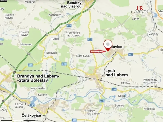 Prodej garážového stání, Milovice, Višňová, 13 m2