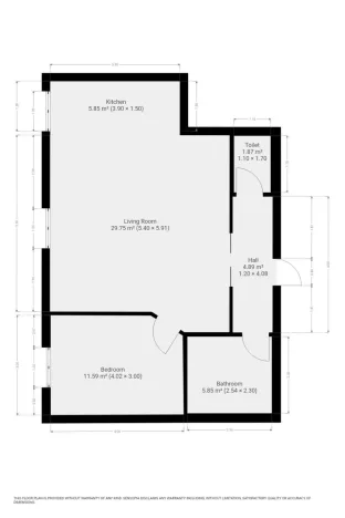 Pronájem bytu 2+kk, Praha - Záběhlice, Záběhlická, 58 m2