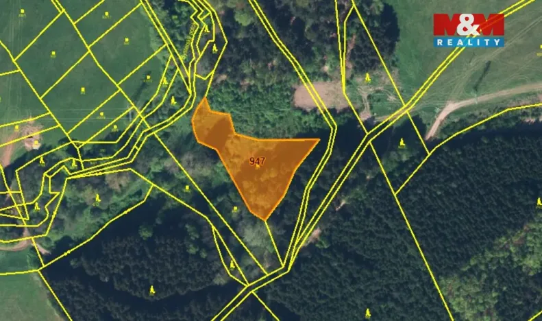 Prodej louky, Stárkov, 1899 m2