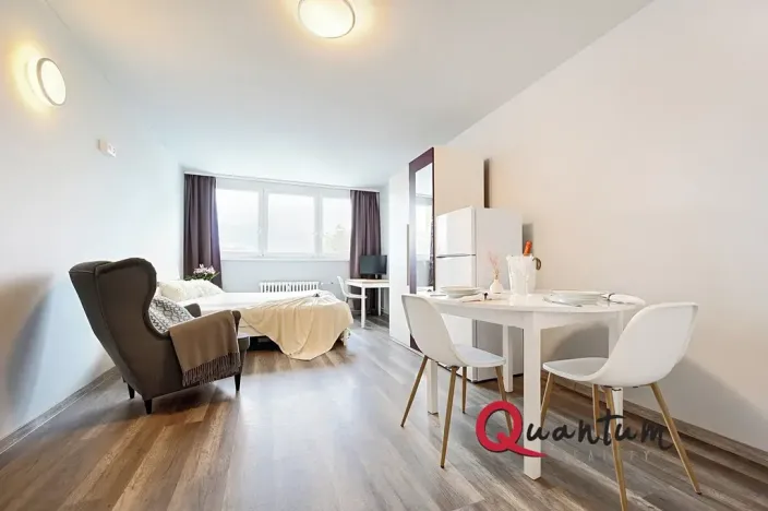 Pronájem bytu 1+kk, Praha - Střížkov, Děčínská, 32 m2