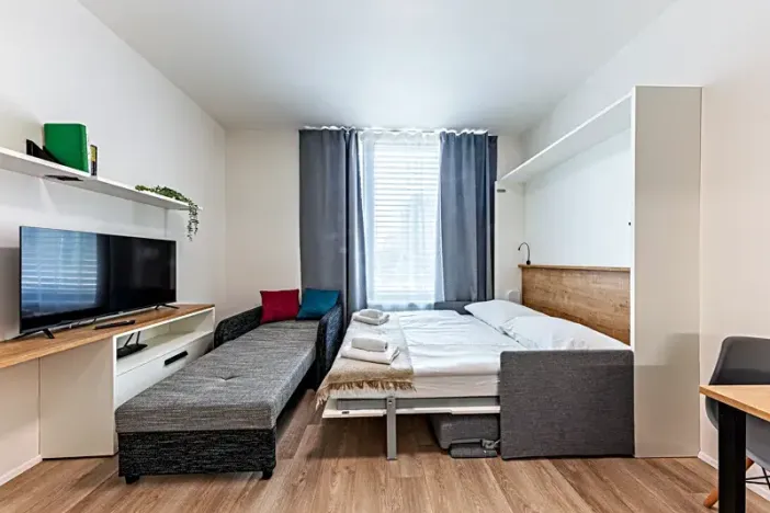 Prodej bytu 1+kk, Praha, Plzeňská, 28 m2