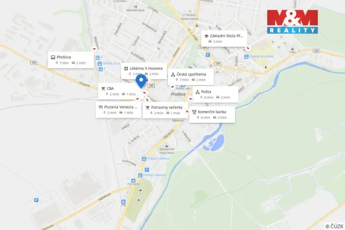 Pronájem obchodního prostoru, Přeštice, Husova, 54 m2