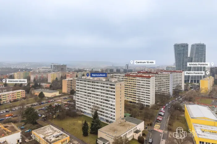 Prodej bytu 3+1, Praha - Krč, Horáčkova, 62 m2