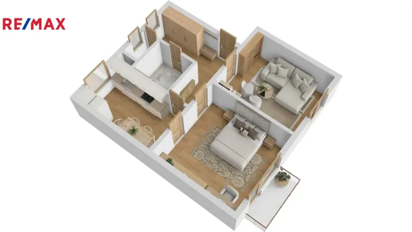 Prodej bytu 2+1, Dobruška, Čsl. armády, 54 m2