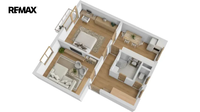 Prodej bytu 2+1, Dobruška, Čsl. armády, 54 m2