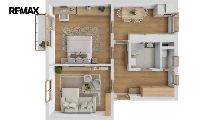 Prodej bytu 2+1, Dobruška, Čsl. armády, 54 m2