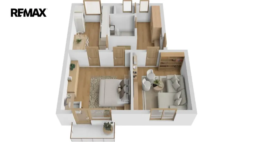 Prodej bytu 2+1, Dobruška, Čsl. armády, 54 m2