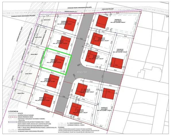 Prodej pozemku pro bydlení, Pečky, 588 m2