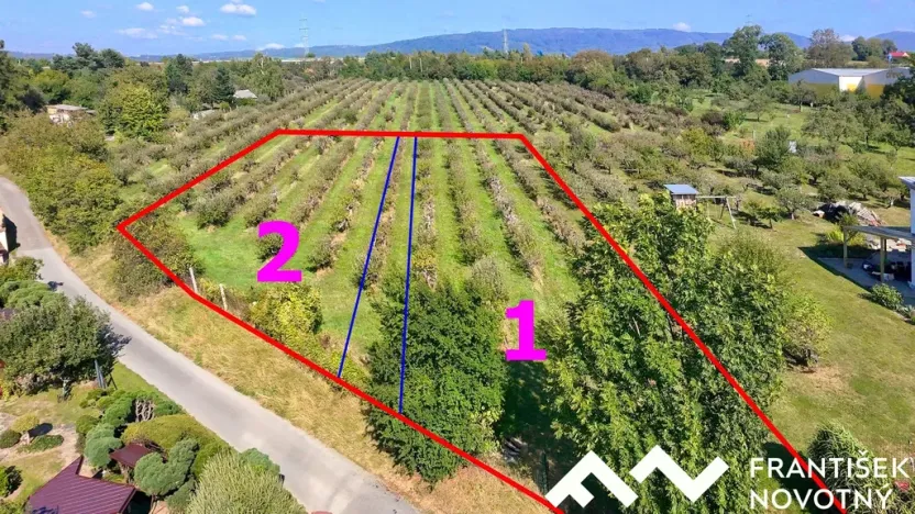 Prodej pozemku pro bydlení, Lipník nad Bečvou, 1593 m2