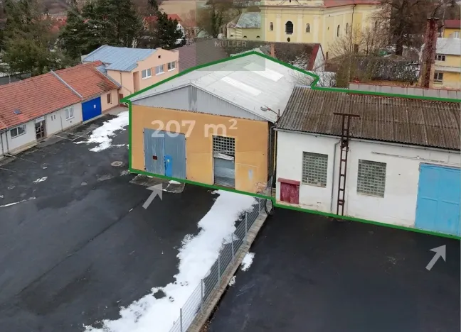 Pronájem komerční nemovitosti, Blovice, 790 m2