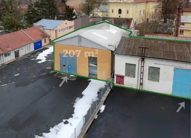Pronájem komerční nemovitosti, Blovice, 790 m2