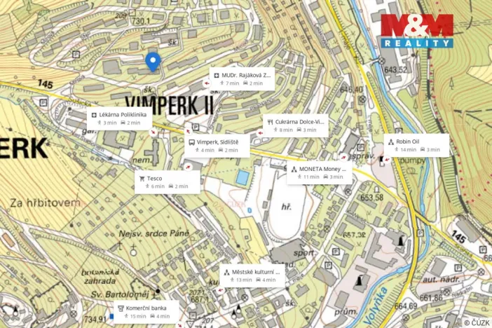 Prodej bytu 1+1, Vimperk - Vimperk II, Mírová, 43 m2