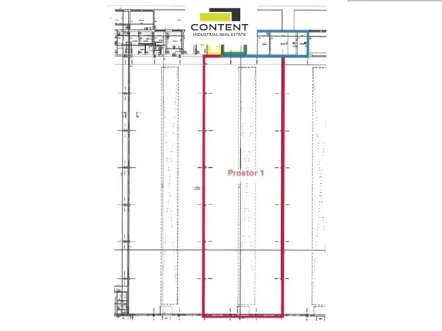 Pronájem skladu, Rousínov, Tománkova, 1170 m2