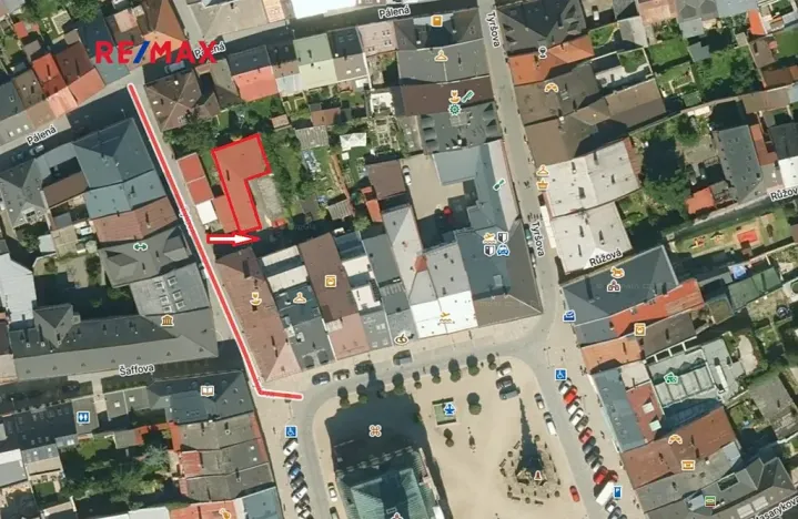 Pronájem obchodního prostoru, Polička, Tylova, 38 m2