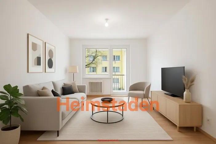 Pronájem bytu 2+1, Karviná - Nové Město, Nedbalova, 51 m2