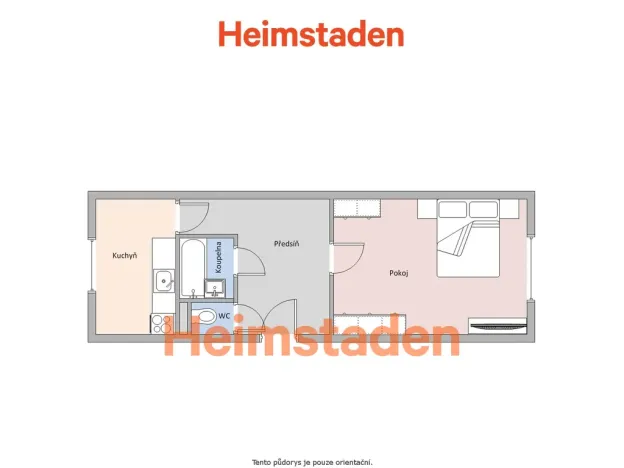 Pronájem bytu 1+1, Havířov - Město, Resslova, 36 m2