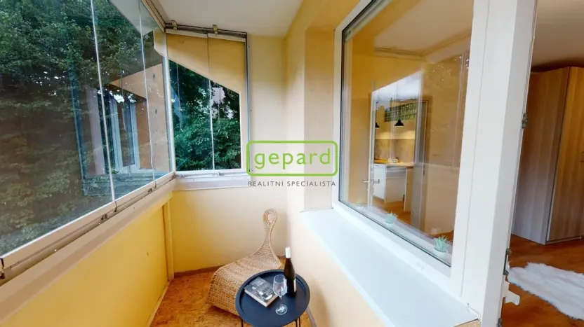 Pronájem bytu 1+1, Brno - Bystrc, Laštůvkova, 31 m2