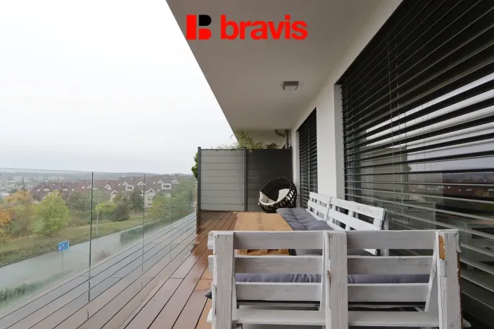 Pronájem bytu 2+kk, Brno - Sadová, Menšíkova, 57 m2