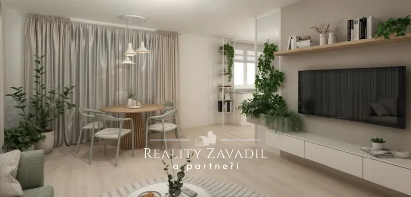 Prodej bytu 2+1, Moravany - Platěnice, 69 m2