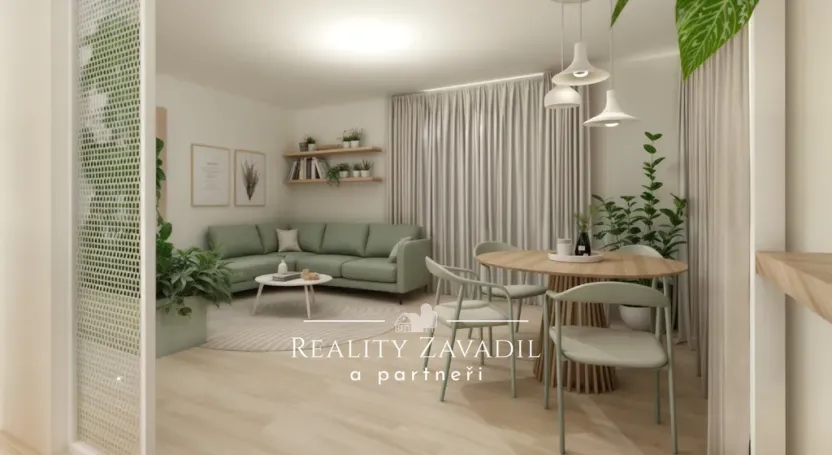 Prodej bytu 2+1, Moravany - Platěnice, 69 m2