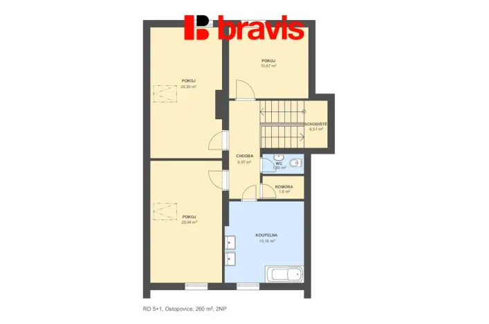 Prodej rodinného domu, Ostopovice, Vinohradská, 161 m2