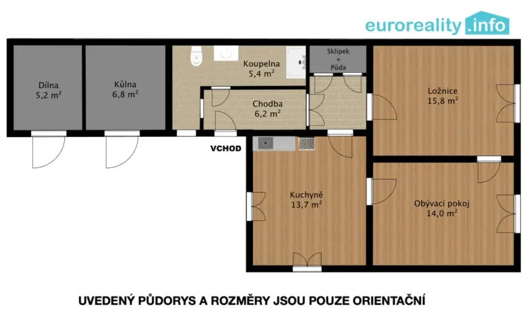 Prodej rodinného domu, Blovice, Klementova, 55 m2