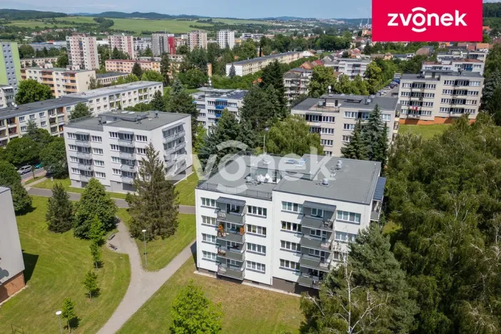 Pronájem bytu 1+1, Zlín - Malenovice, Tyršova, 32 m2