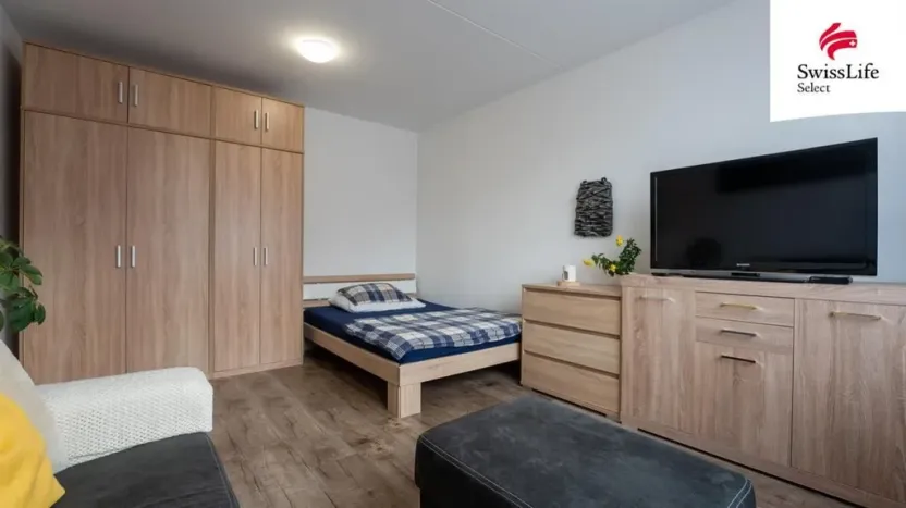 Pronájem bytu 1+1, Šlapanice, Brněnská, 31 m2