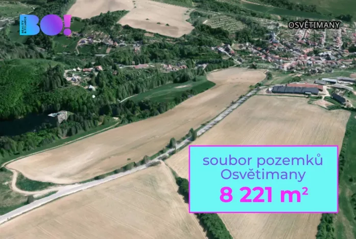 Prodej pole, Osvětimany, 8221 m2