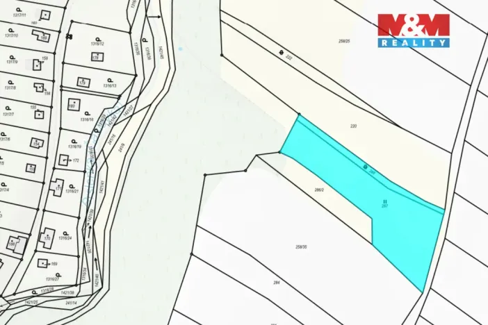 Prodej louky, Podmoky, 2480 m2
