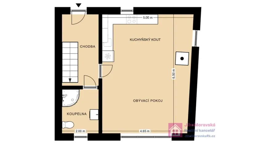 Prodej rodinného domu, Žerotice, 73 m2