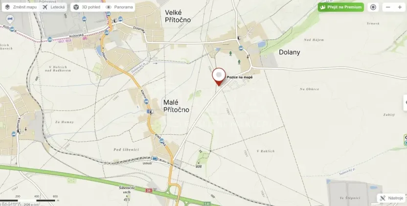 Prodej pozemku, Dolany, 5225 m2