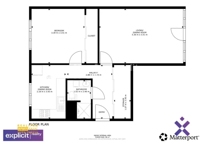 Pronájem bytu 2+1, Zlín, M. Knesla, 56 m2