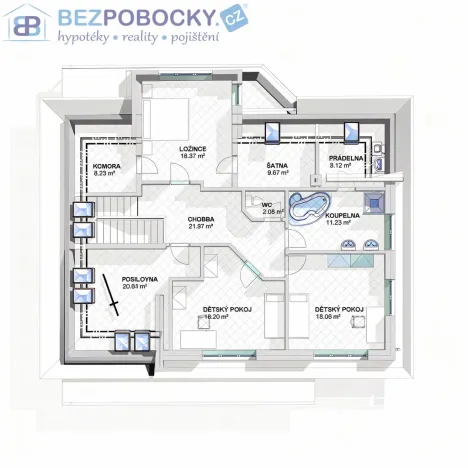 Prodej rodinného domu, Jihlava, Česká, 289 m2