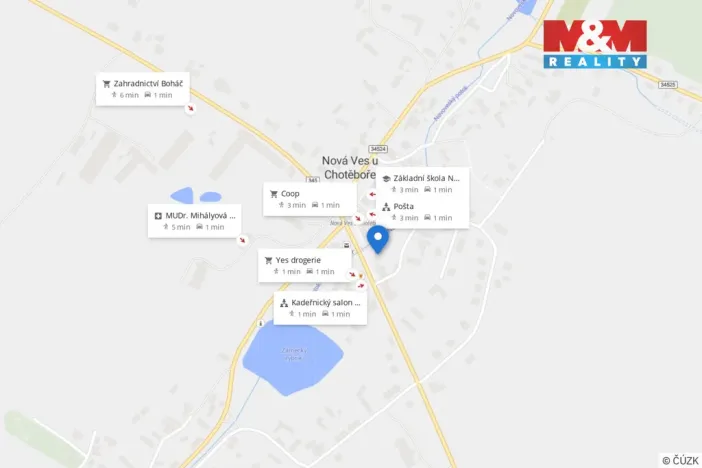 Prodej rodinného domu, Nová Ves u Chotěboře, 110 m2