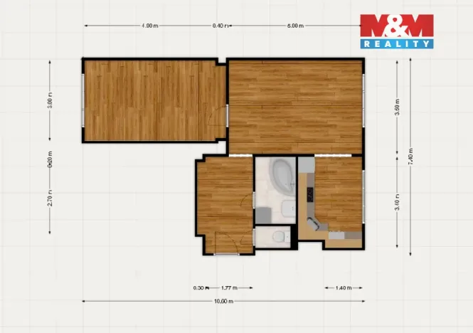 Prodej bytu 2+1, Habartov, Okružní, 57 m2